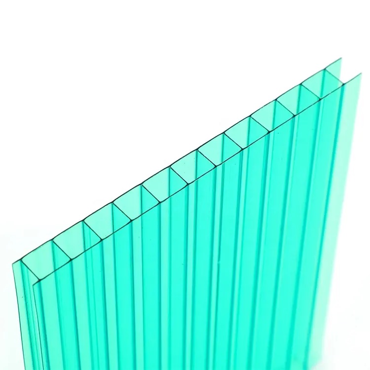 Greenhouse Transparent Hollow Sun Polycarbonate PC 4 Wall Sheet