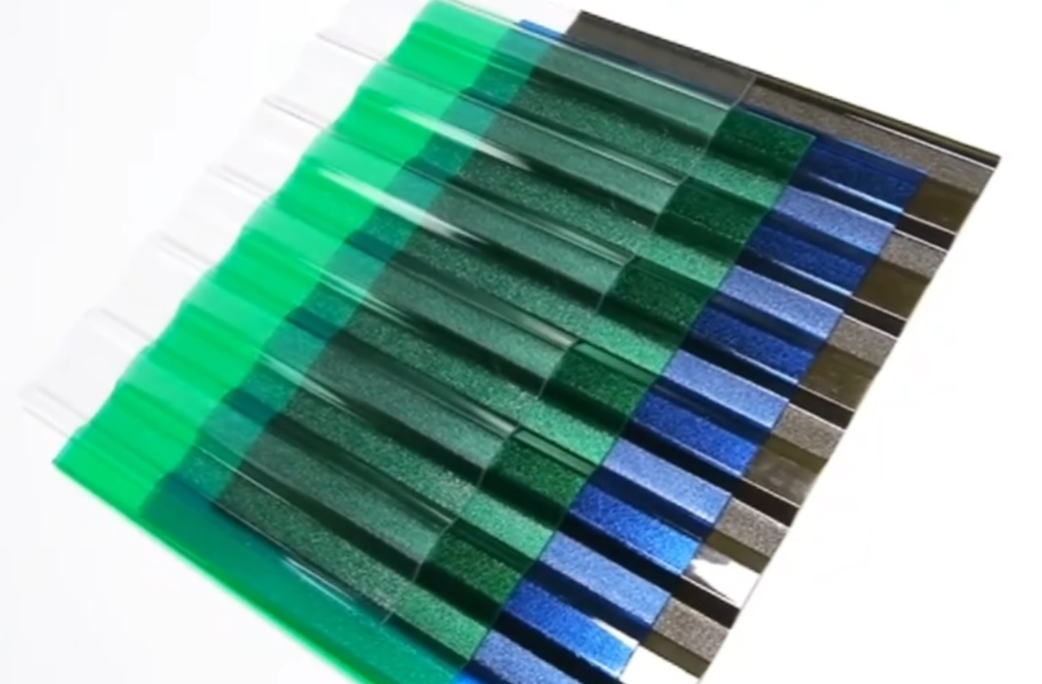 Polycarbonate Corrugated Board