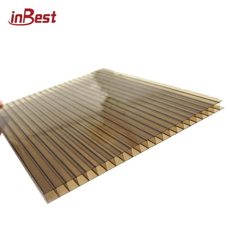 Polycarbonate Pergola Roof Panels Thickness Design Honeycomb Sheets