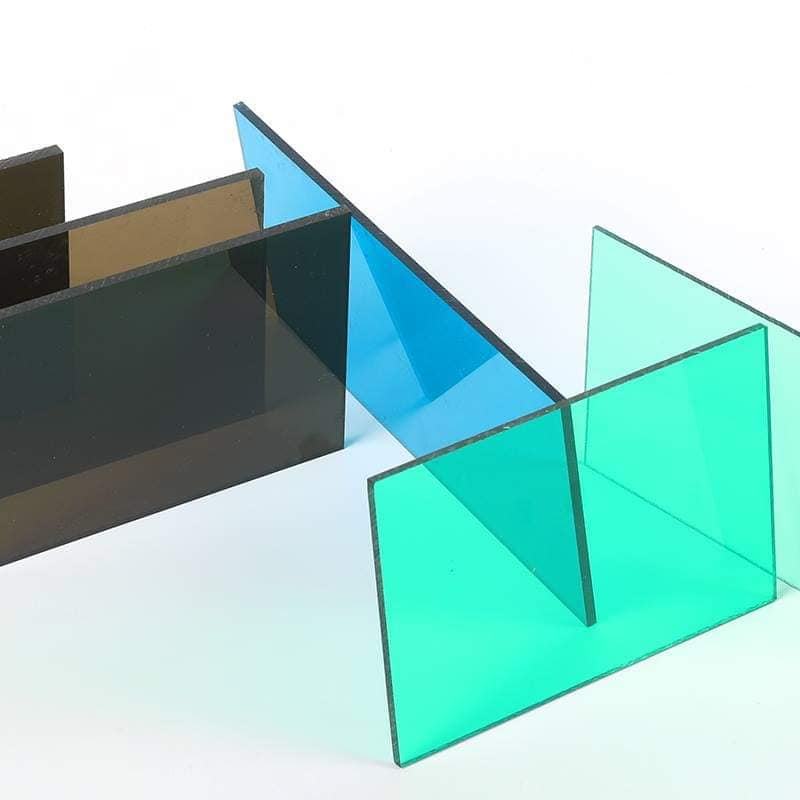 PC Solid Sheet Panel Clear Polycarbon Solid Board Polycarbonate Sheet For Indoor Partitions