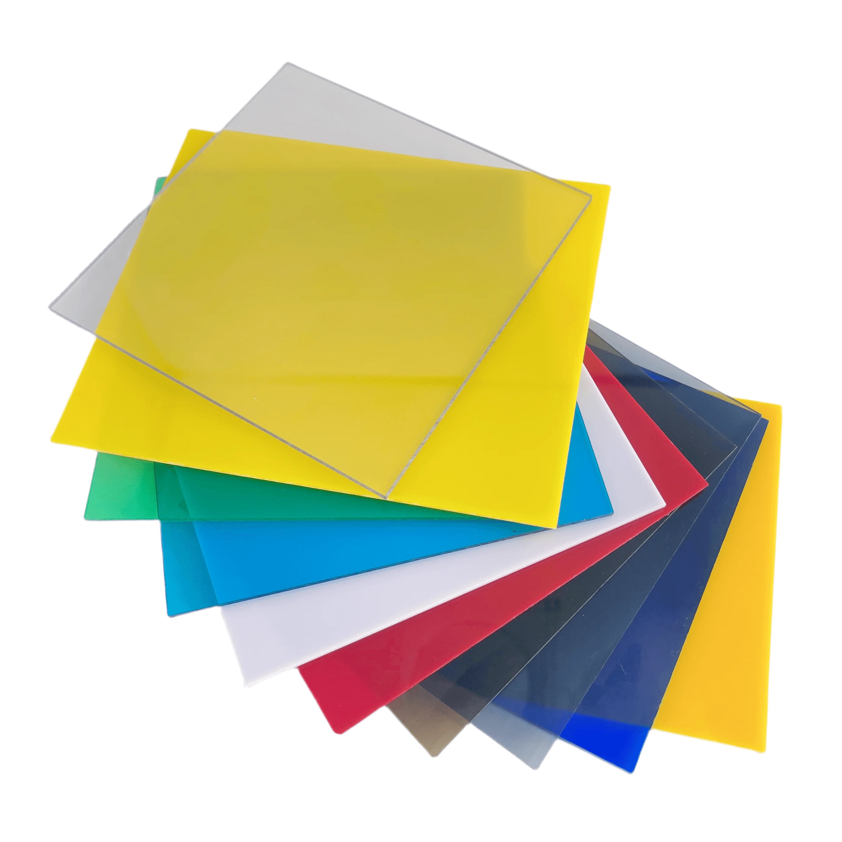 Transparent Polycarbonate Sheet With High Light Transmittance Solid Polycarbonate Sheets For Greenhouses Panel