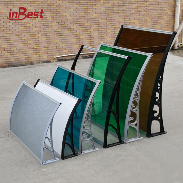 Polycarbonate Canopy Church Entrance Plastic Awning Panels