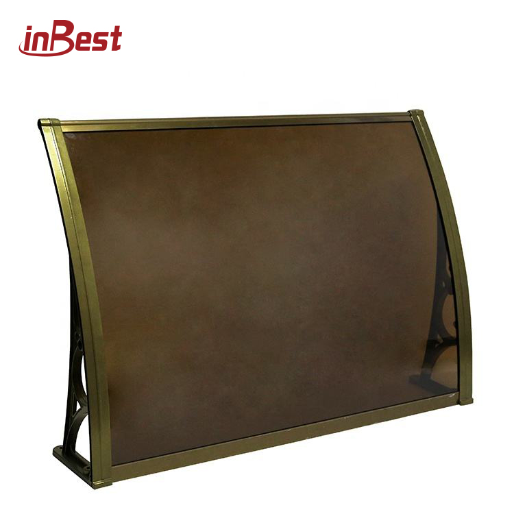 Custom Sun Shade Fixed Cheap Covered Outdoor Front Porch Door Window Decorative Awnings For Residential Homes Patios Sale