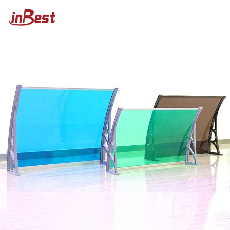 UV Protective Aluminum Polycarbonate Rain Roof Awning