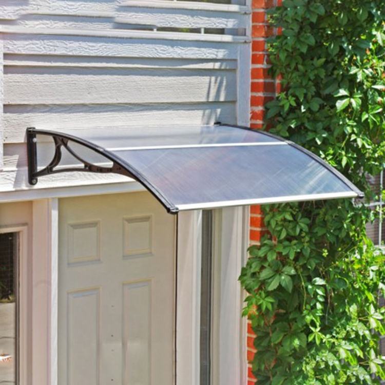 Solid polycarbonate awning canopy sheet outdoor canopy cover sheet roof materials waterproof aluminum