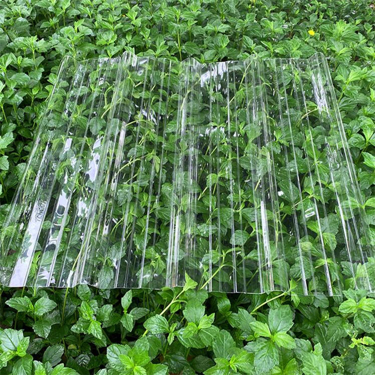 Clear 3mm Poly Light Weight Carbonate Roof Frosted Crystal Polycarbonate Corrugated Sheet