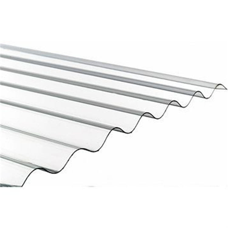 Sun Room Clear Polycarbonate Plastic 3Mm Corrugated Roof Sheet For Greenhouse