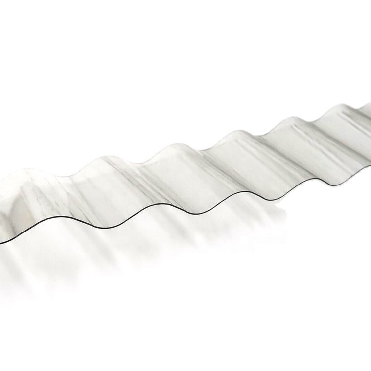 Factory wholesale pc roof polycarbonate corrugated plastic roofing sheets