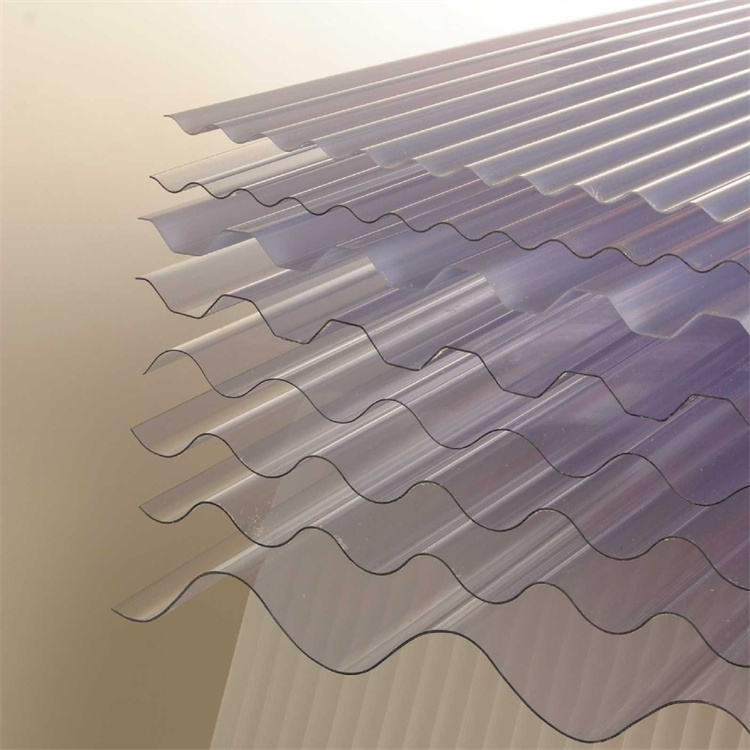 1.2Mm Thick Polycarbonate Corrugated Roof Sheet_ Pc Panel For Skylight Sunroom