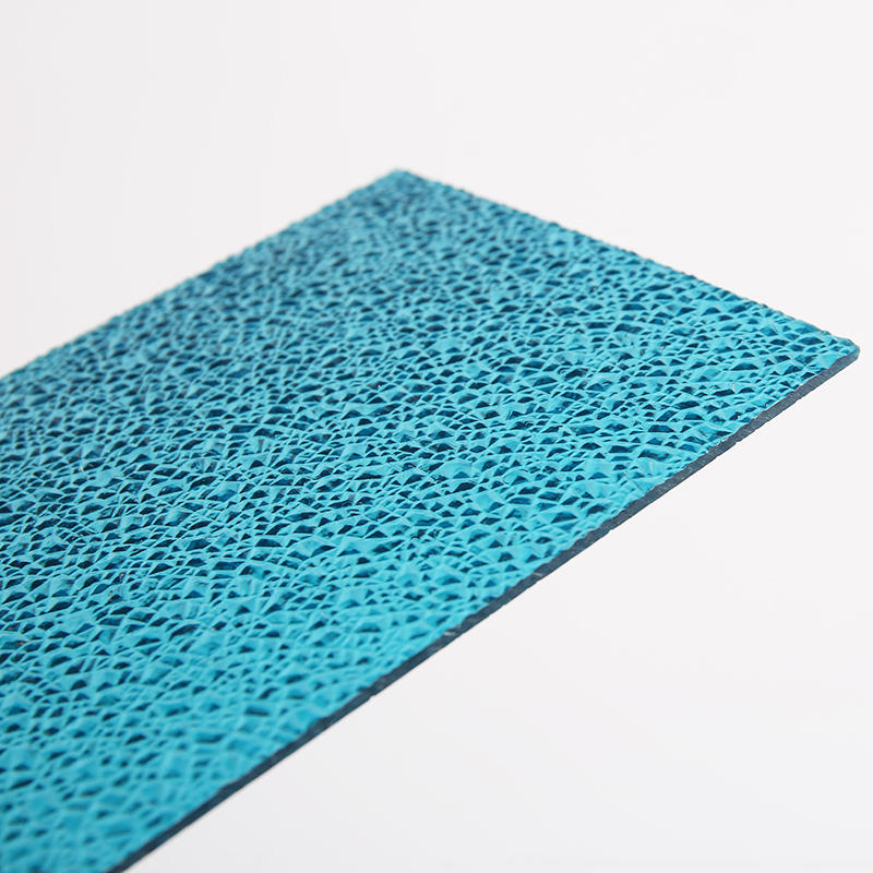 Free Sample 4Mm 6Mm 8Mm Thick Greenhouse Embossed Solid Sheet Polycarbonate For Roofing