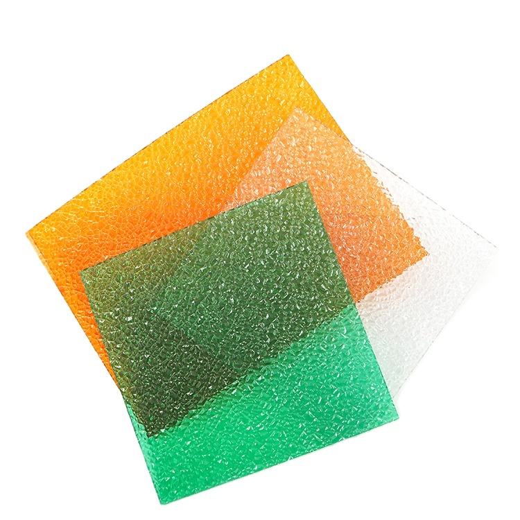 Customized 2-10mm Thickness Sun Sheets & PC Embossed Sheets Polycarbonate Embossed Sheet