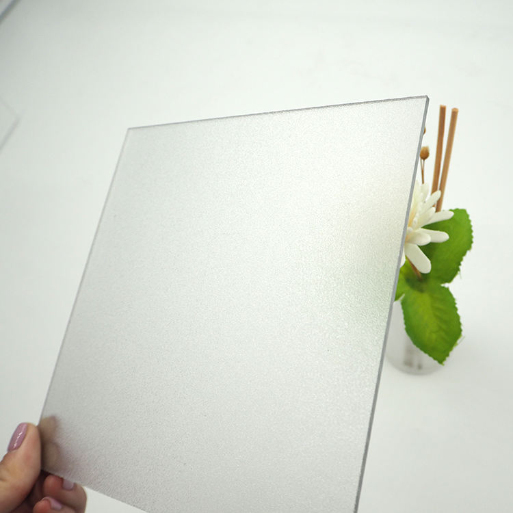 1.5mm 4mm Sun Sheets PC Frosted Solid Polycarbonate Sheet Custom Polycarbonate