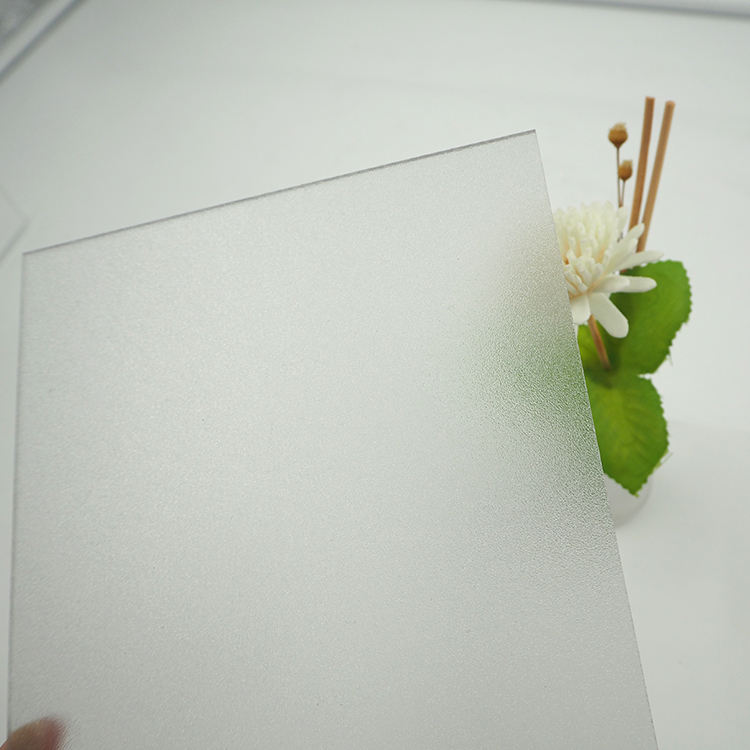 2mm 4mm 8mm transparent Policarbonato Frosted Polycarbonate Sheet For Sound Insulation